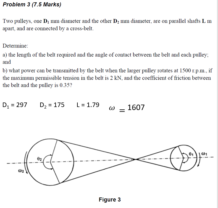 two pulleys