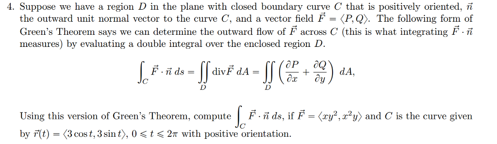 Solved Suppose We Have A Region D In The Plane With Close Chegg Com