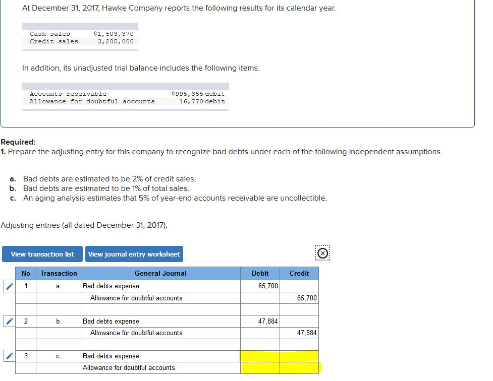 Solved At December 31 2017 Hawke Company Reports The Fo Chegg Com