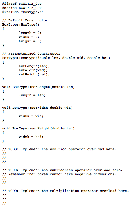 SOLUTION: C overloading operator and function - Studypool