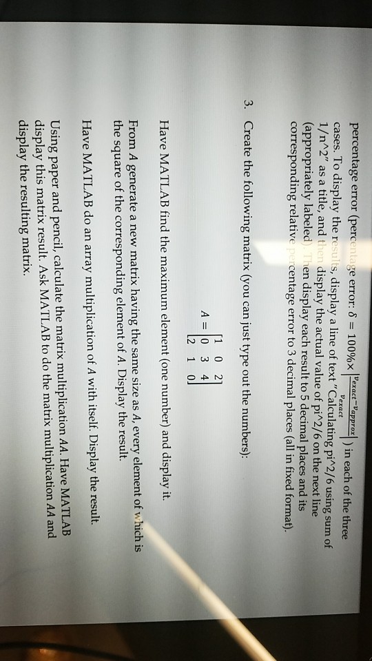Code Write For This The On Done ... Solved: Is Prob All Matlab