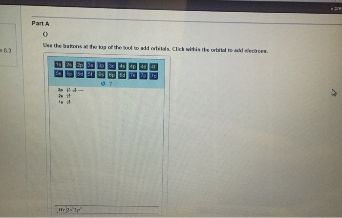 configuration z 55 electron Tool The The To The Buttons Orbi At Of Add Top Use Solved: