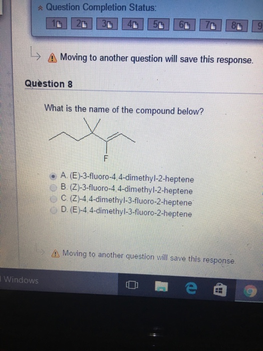 Solved What is the name of the compound below? A