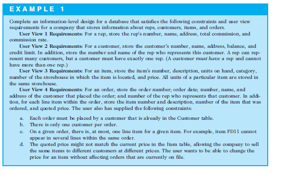 The following exercises are based on the TAL Distributors database as designed in Example 1 in this...