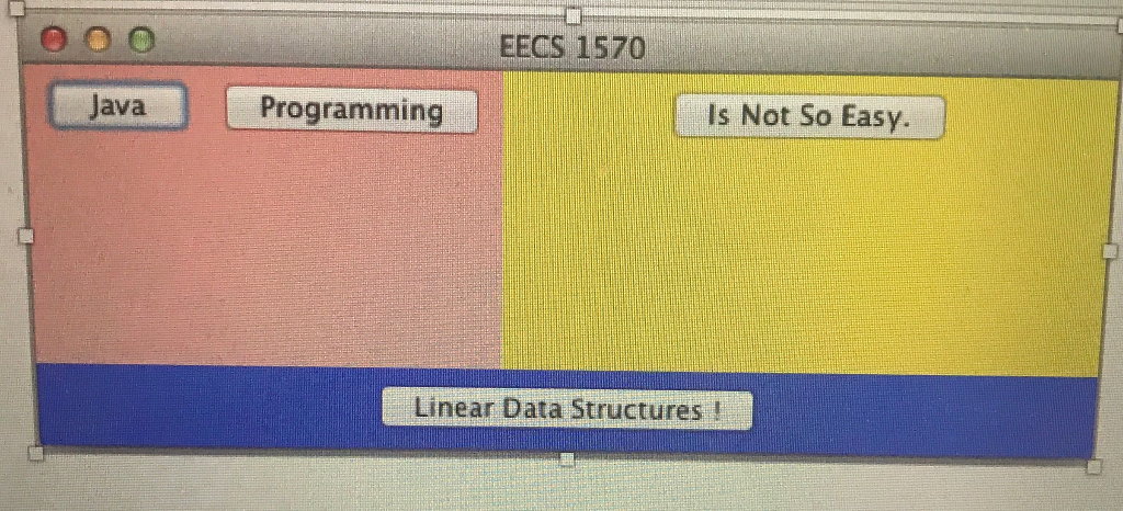 EECS 1570 Java Programming Is Not So Easy Linear Data Structures