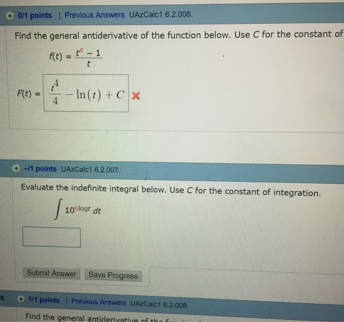 Indefinite integral vs definite integral picture