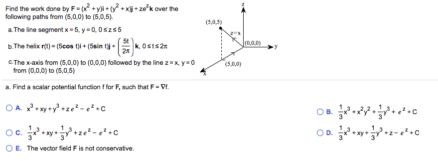 Solved Find The Work Done By F X 2 Y I Y 2 X J Chegg Com