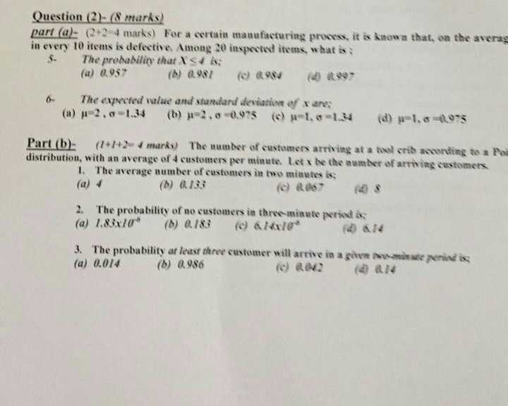 Uestion 2 8 Marks Lara 2 2 4 Marks For A C Chegg Com