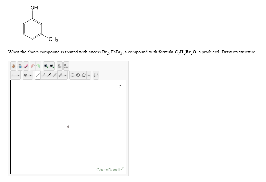 Solved OH CH3 When The Above Compound Is Treated With Exc