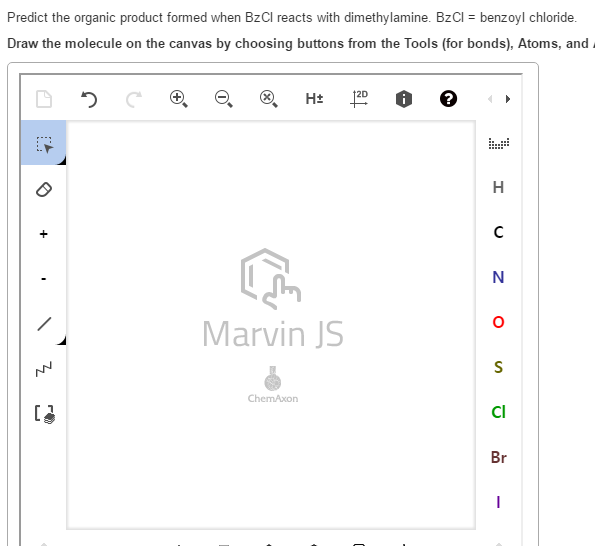 Solved Predict The Organic Product Formed When Bzcl Reacts Chegg Com