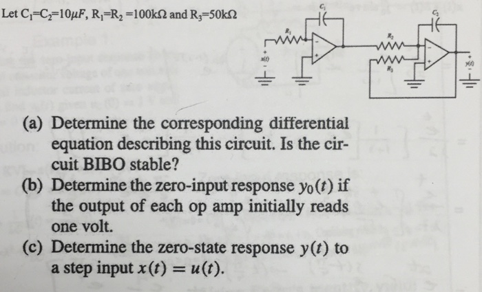 Solved Let C 1 C 2 10 Mu F R 1 R 2 100 K Ohm And Chegg Com