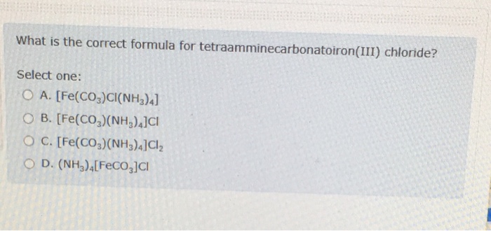 Solved A Chromium(III) Ion Forms A Complex Ion With Two A