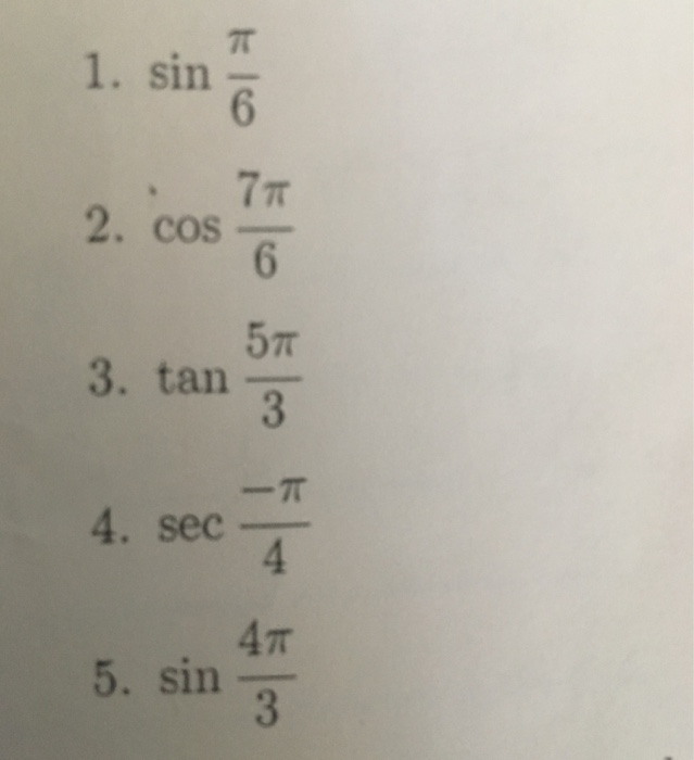 Cos pi 7