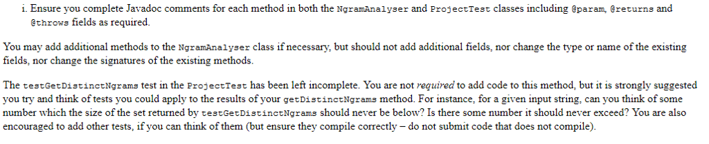 Answered! Analysing n-grams in a sample text (NgramAnalyser)... 2