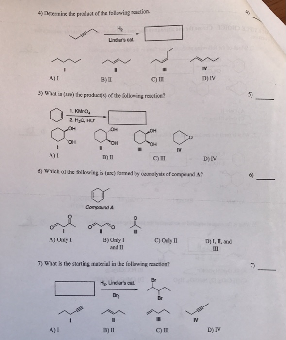 Determine the product of the following reaction.