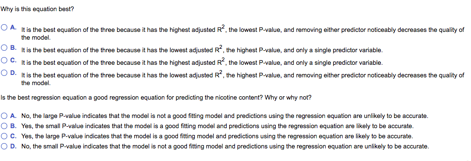 Solved Tar Nicotine Co 5 0 4 4 15 1 0 19 Chegg Com