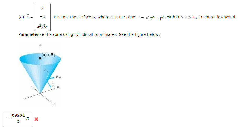 Solved F Y X X 2y 2 Through The Surface S Where S Is Chegg Com