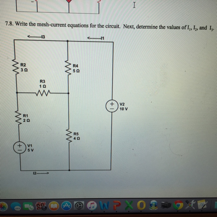 Mesh current method examples picture