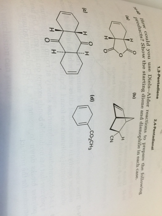 Solved How could you use Diels-Alder reactions to prepare | Chegg.com