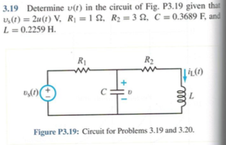 Solved Determine V T In The Circuit Of Fig P3 19 Given Chegg Com