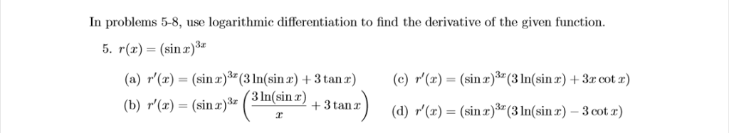 Solved In Problems 14, Compute The Derivative F(x)=x Arc