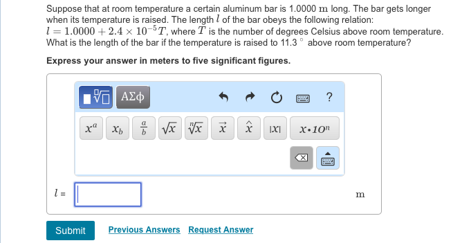 Solved Suppose That At Room Temperature A Certain Aluminu