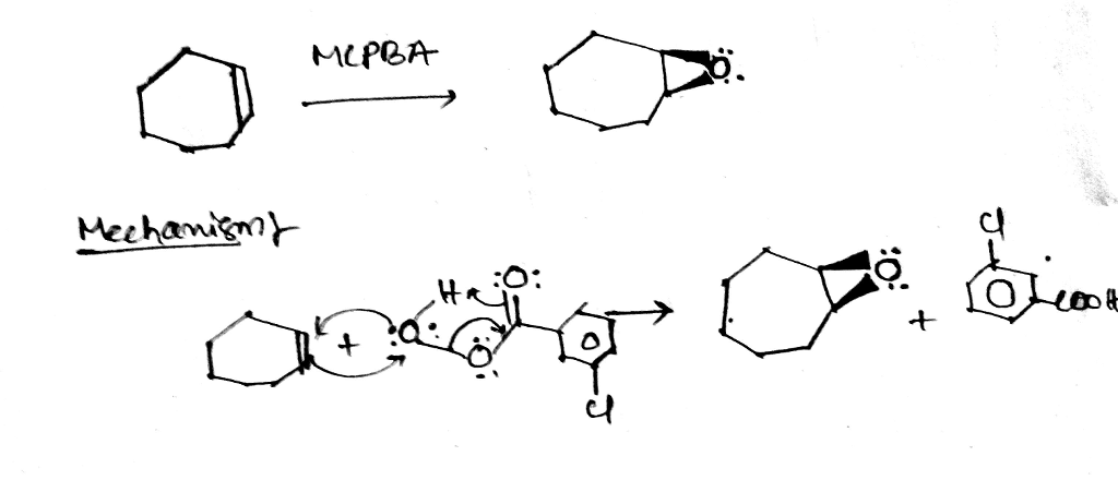 Question & Answer: Draw the complete mechanism (show the proper movement of electrons with arrows) of the..... 1