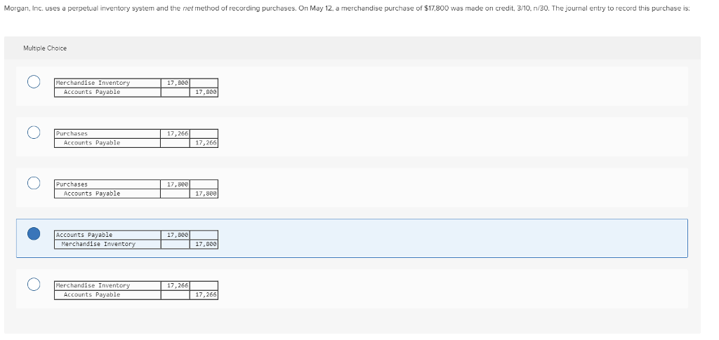 Solved Morgan Inc Uses A Perpetual Inventory Systerm And Chegg Com