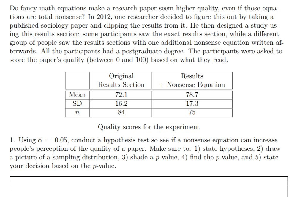 how to state a hypothesis in a research paper