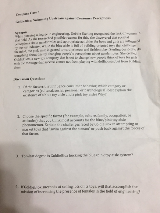 Goldieblox case study ppt image