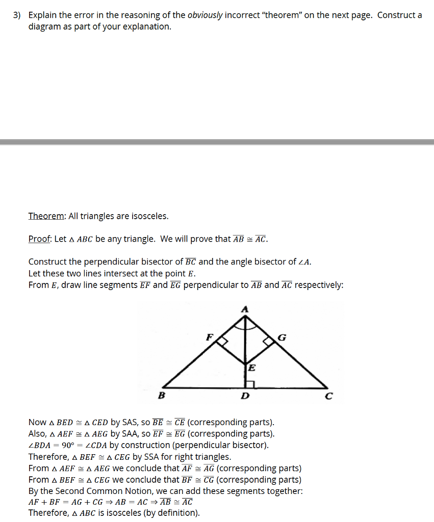 Perpendicular Bisector of a Triangle – Definition, Construction, Theorem