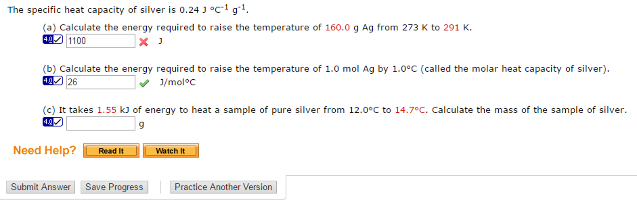 Specific Heat Capacity Meaning - homework - What is the specific heat of copper through its ... - (a) when two objects of equal mass are heated at equal rates, the object.