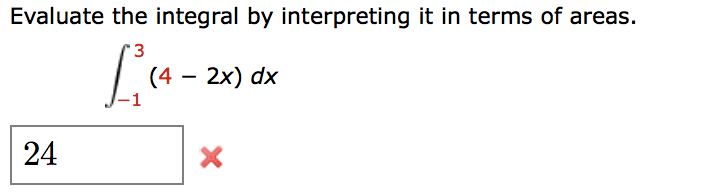 Solved Evaluate The Integral By Interpreting It In Terms