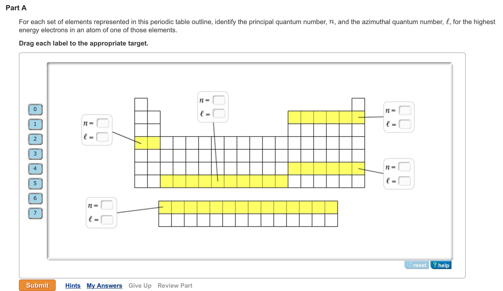 chemistry table questions periodic test of For each table periodic represented image this elements set text in