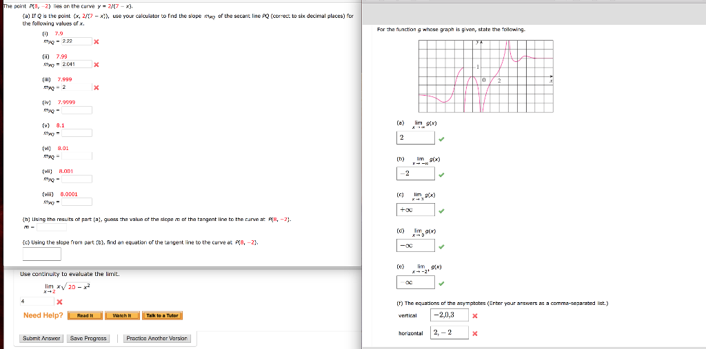 Solved The Pcint 2 Lies On The Curve Y 207 X A If Q Is Chegg Com
