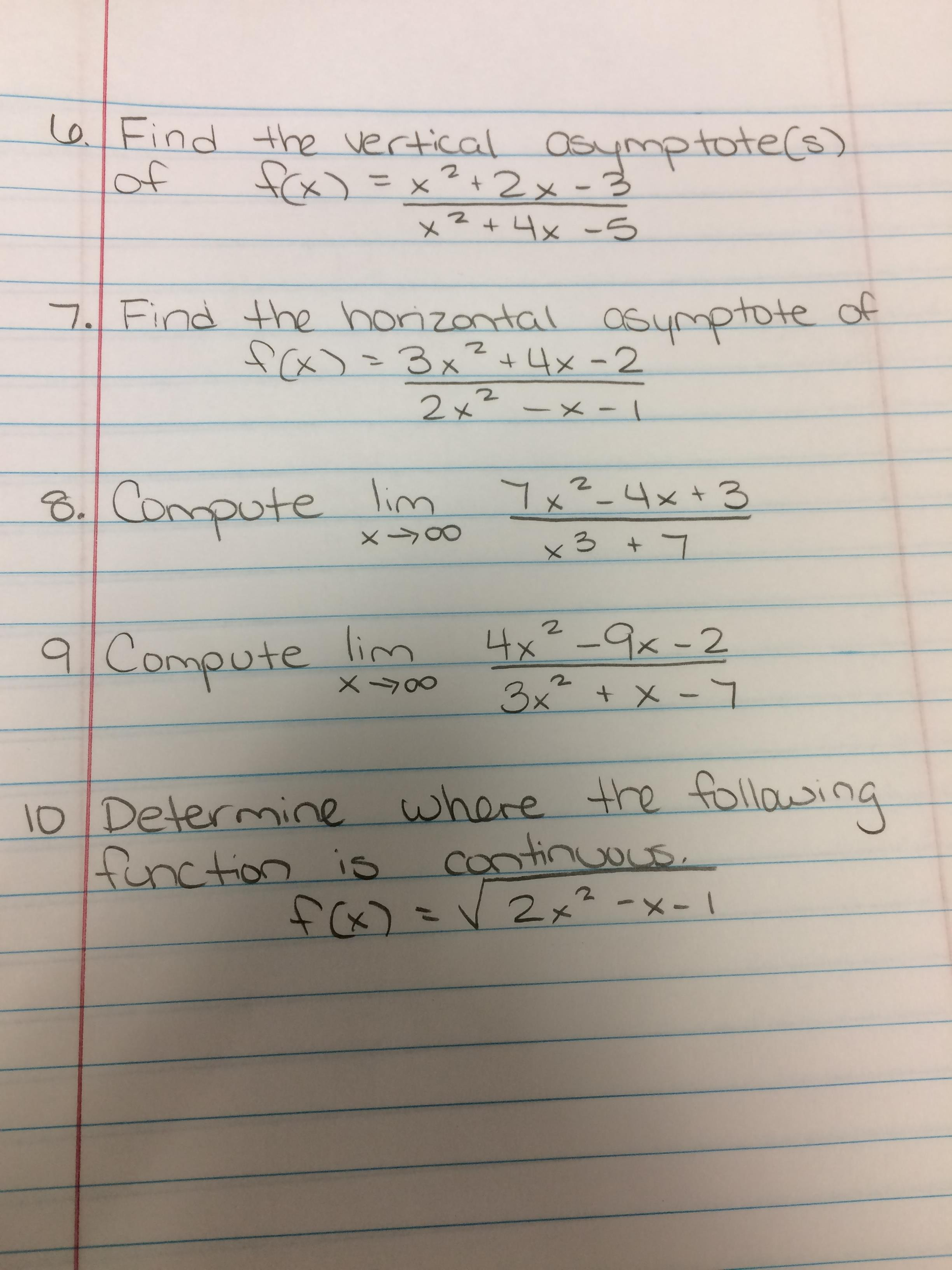 Find The Vertical Asymptote S Of F X X 2 2x Chegg Com