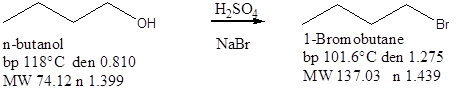 synthesis of 1 bromobutane an sn2 synthesis of 1 bromobutane an sn2