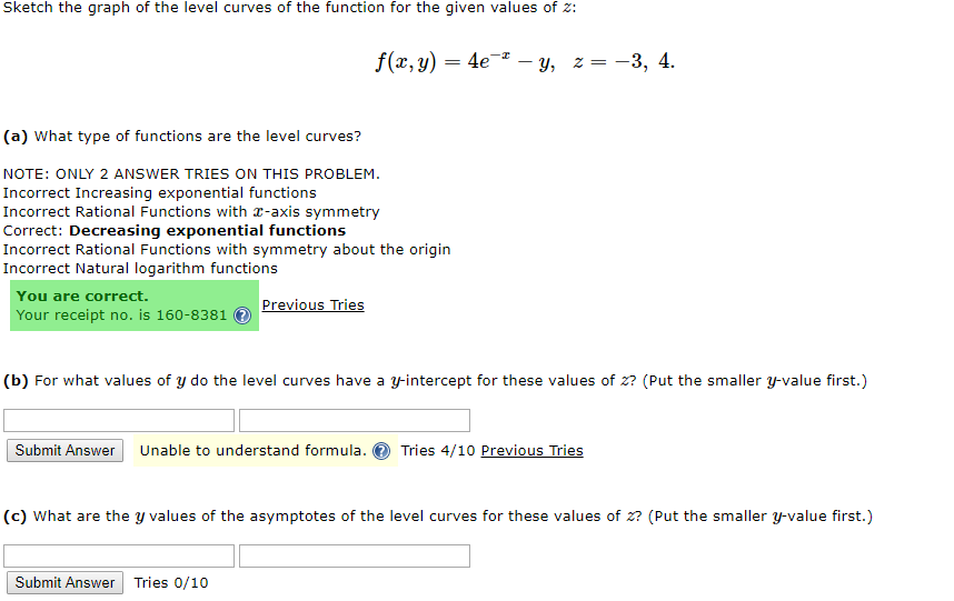 Sketch The Graph Of The Level Curves Of The Function Chegg Com