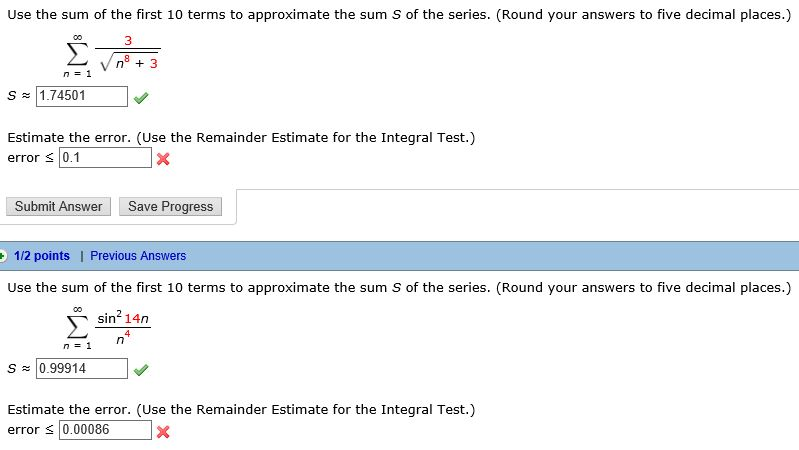 Answered: Find the sum of the first 10 terms of…