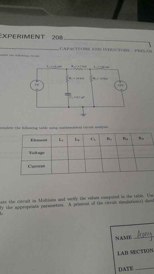 Ci Following Solved: The Mathematical ... Table Complete Using