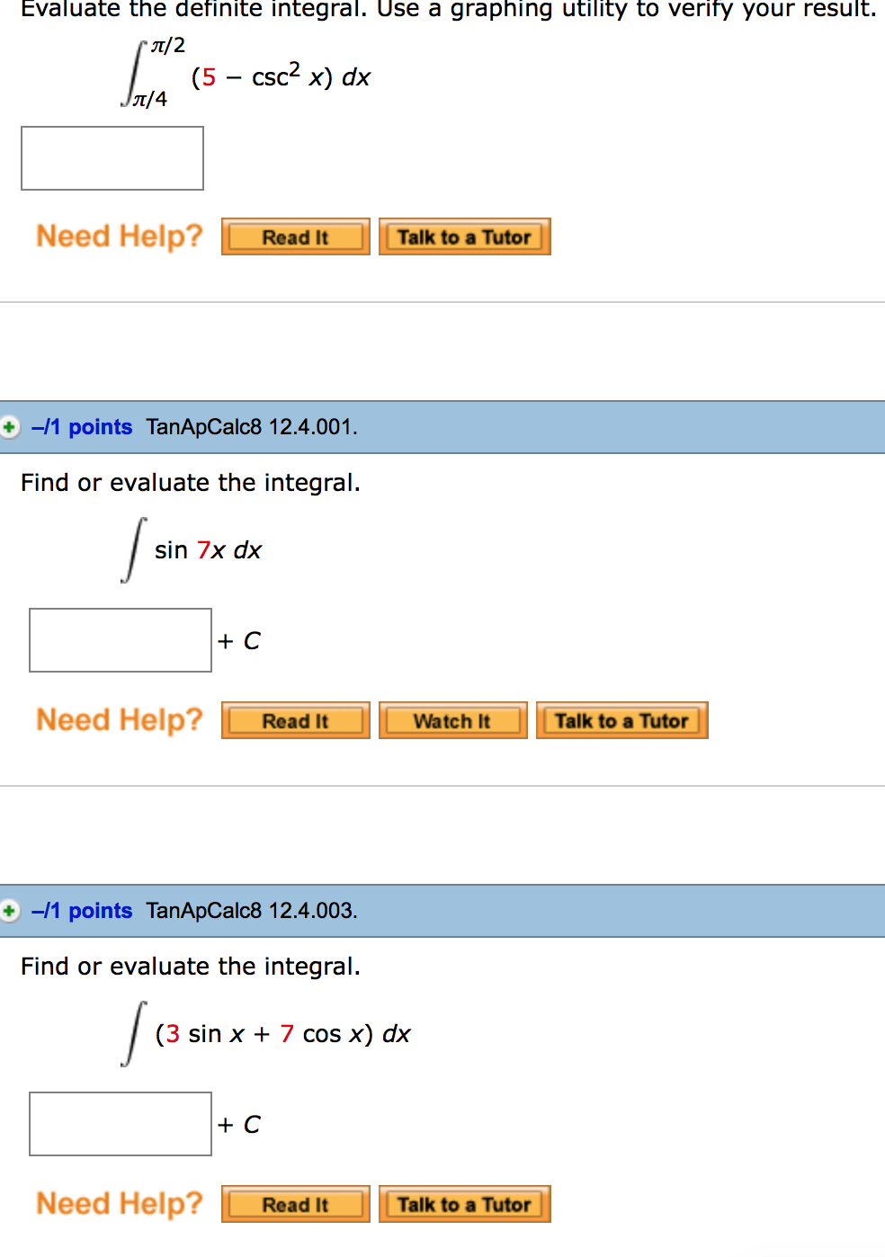 Solved Evaluate The Definite Integral Use A Graphing Uti Chegg Com