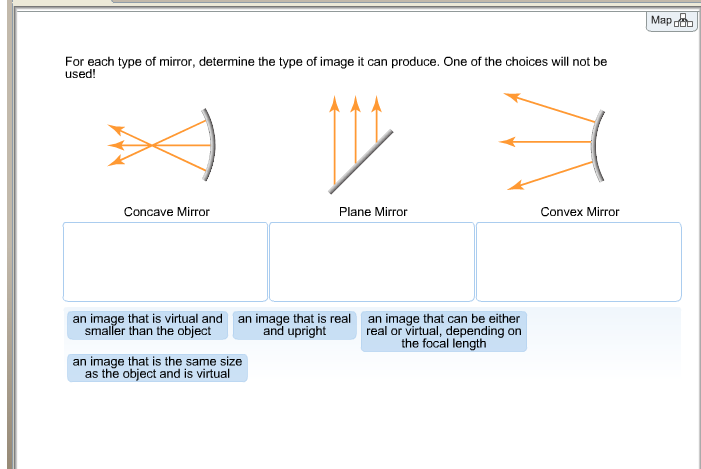 types of mirror