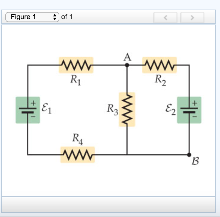 Current through. A/r current. find indication of ammeters commected to a resistor, capacitor and inductoe in parallel. find the currents in all the resistors of the network. also find the potential at a w.r.t. that at b..