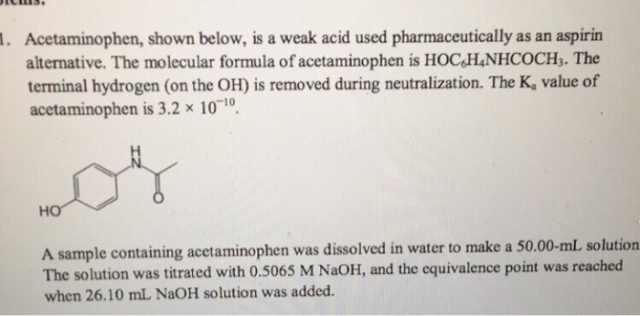 aspirin and naoh balanced equation