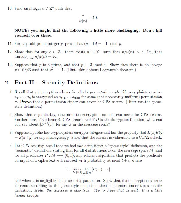 basic number theory