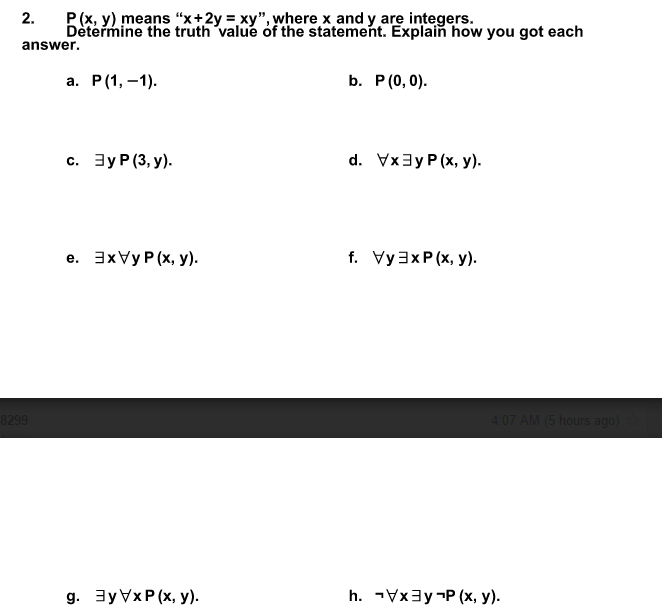 Solved P X Y Means X 2y Xy Where X And Y Are In Chegg Com