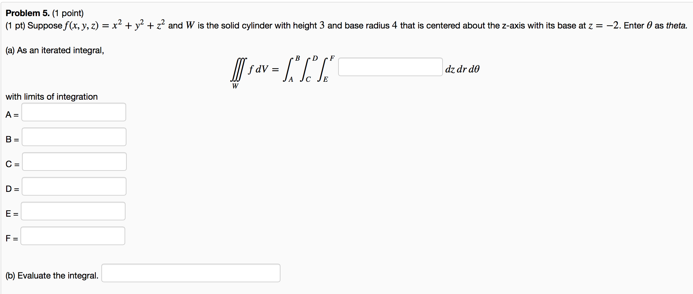 Solved Suppose F X Y Z X2 Y2 Z2 And W Is The Sol Chegg Com