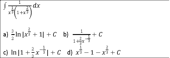 Solved Integral 1 X 1 3 1 X 2 3 Dx A 3 2 Ln X 2 3 1 Chegg Com