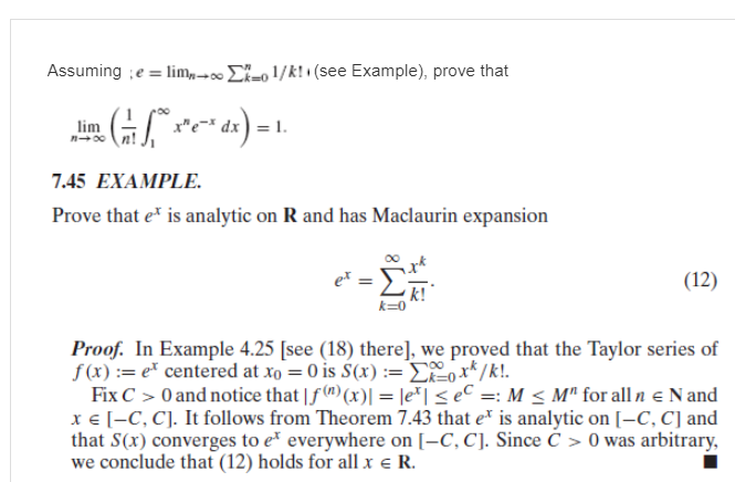 Solved Assuming E Linh Li O 1 Kh See Example Prove Chegg Com