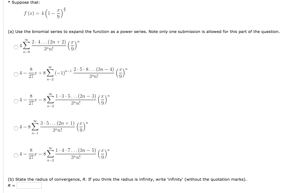 Suppose That F X 4 1 X 9 2 3 Use The Chegg Com